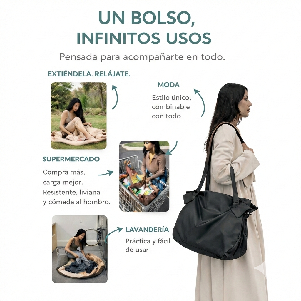 SIMBY™ El bolso que recoge todo en segundos